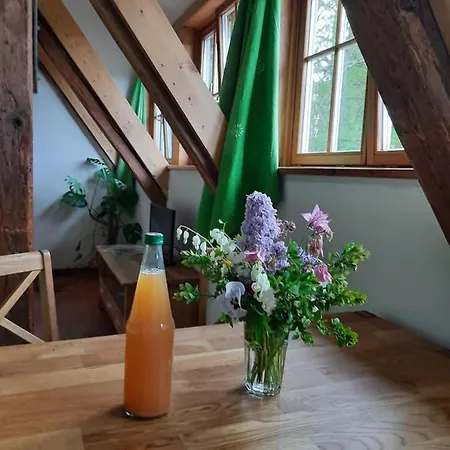 Romantische Ferien Auf Dem Nachhaltig Oekologisch Sanierten Bauernhof Apartmán *